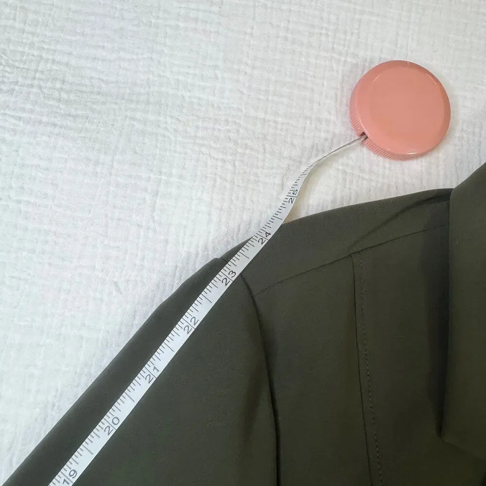 MM LaFleur Moreland OrigamiTech Jacket Olive Green Women's 12 Pockets Gorpcore - Picture 15 of 16